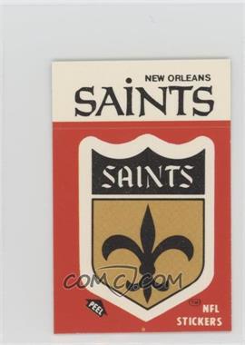 1988 Fleer Live Action Football Stickers - [Base] #_NESA.2 - New Orleans Saints (Logo)