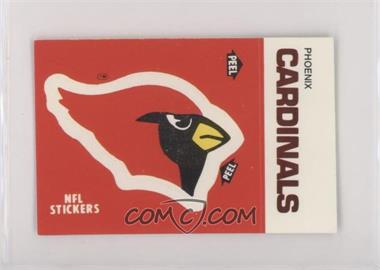 1988 Fleer Live Action Football Stickers - [Base] #_PHCA.2 - Phoenix Cardinals (Logo) [EX to NM]