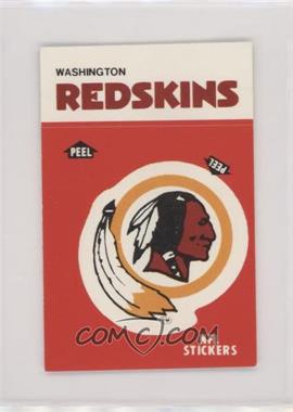 1988 Fleer Live Action Football Stickers - [Base] #_WARE.2 - Washington Redskins (Logo) [EX to NM]