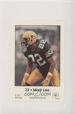 1988 Green Bay Packers Police - [Base] #_MALE - Mark Lee
