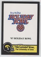 '87 Holiday Bowl Logo [Good to VG‑EX]