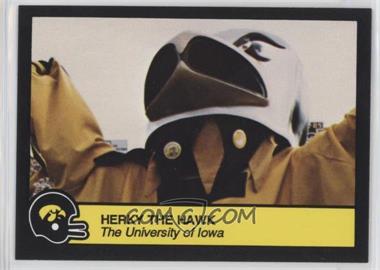 1988 Iowa Hawkeyes Team Issue - [Base] #_HEHA - Herky the Hawk [EX to NM]