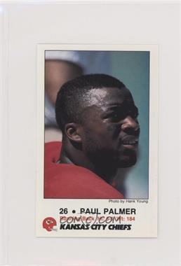 1988 Kansas City Chiefs Police - [Base] #4 - Paul Palmer