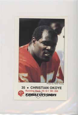 1988 Kansas City Chiefs Police - [Base] #5 - Christian Okoye