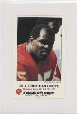 1988 Kansas City Chiefs Police - [Base] #5 - Christian Okoye