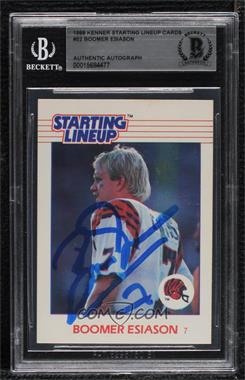 1988 Kenner Starting Lineup Cards - Toys [Base] #_BOES - Boomer Esiason [BAS BGS Authentic]