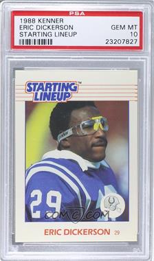 1988 Kenner Starting Lineup Cards - Toys [Base] #_ERDI - Eric Dickerson [PSA 10 GEM MT]