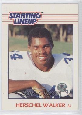 1988 Kenner Starting Lineup Cards - Toys [Base] #_HEWA - Herschel Walker