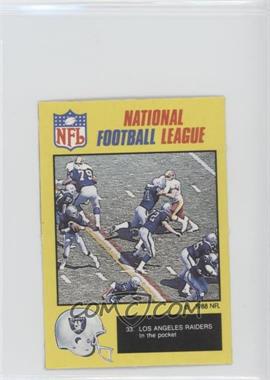 1988 Monty Gum National Football League - [Base] #33 - Los Angeles Raiders In the Pocket