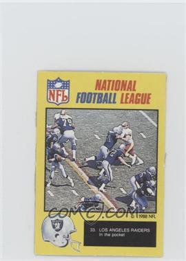 1988 Monty Gum National Football League - [Base] #33 - Los Angeles Raiders In the Pocket