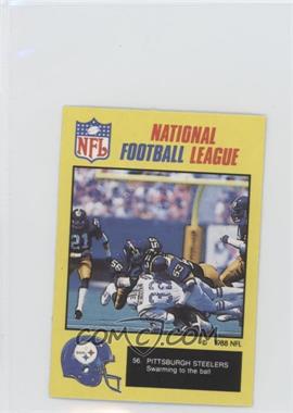 1988 Monty Gum National Football League - [Base] #56 - Pittsburgh Steelers Team