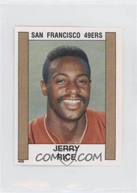 1988 Panini Album Stickers - [Base] #408 - Jerry Rice