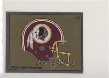 1988 Panini Album Stickers - [Base] #427 - Washington Redskins Team