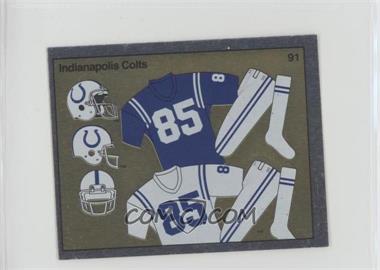 1988 Panini Album Stickers - [Base] #91 - Indianapolis Colts