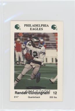 1988 Philadelphia Eagles Police - [Base] #_RACU - Randall Cunningham