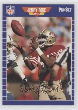 1988 Pro Set Test - [Base] #2 - Jerry Rice