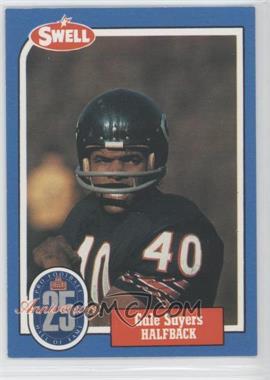 1988 Swell Football Greats Hall of Fame - [Base] #106 - Gale Sayers