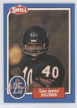 1988 Swell Football Greats Hall of Fame - [Base] #106 - Gale Sayers