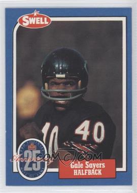 1988 Swell Football Greats Hall of Fame - [Base] #106 - Gale Sayers