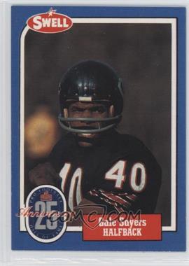 1988 Swell Football Greats Hall of Fame - [Base] #106 - Gale Sayers