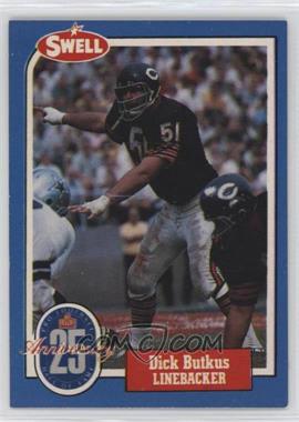 1988 Swell Football Greats Hall of Fame - [Base] #36 - Dick Butkus