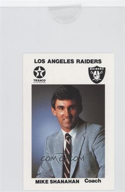 1988 Texaco Los Angeles Raiders Police - [Base] #12 - Mike Shanahan