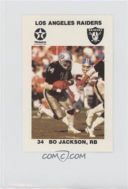 1988 Texaco Los Angeles Raiders Police - [Base] #9 - Bo Jackson