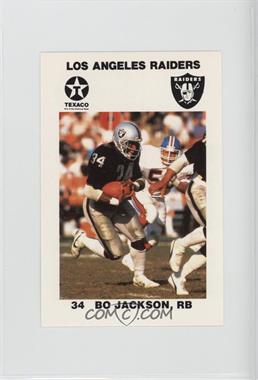 1988 Texaco Los Angeles Raiders Police - [Base] #9 - Bo Jackson