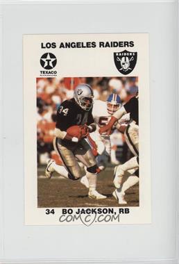 1988 Texaco Los Angeles Raiders Police - [Base] #9 - Bo Jackson