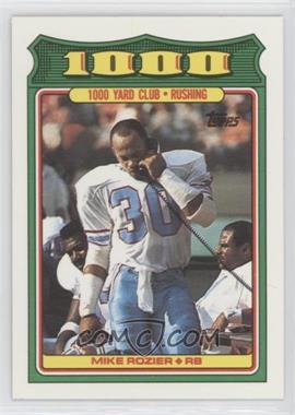 1988 Topps - 1000 Yard Club #10 - Mike Rozier