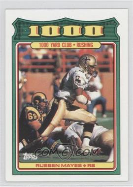 1988 Topps - 1000 Yard Club #13 - Rueben Mayes