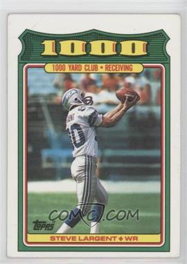 1988 Topps - 1000 Yard Club #14 - Steve Largent [EX to NM]