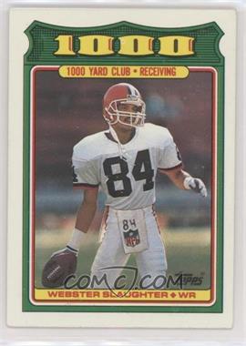 1988 Topps - 1000 Yard Club #20 - Webster Slaughter