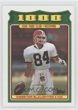 1988 Topps - 1000 Yard Club #20 - Webster Slaughter