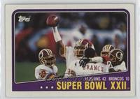 Super Bowl XXII [Good to VG‑EX]