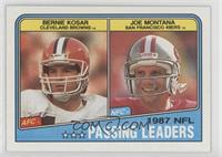 Bernie Kosar, Joe Montana