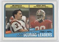 Jim Breech, Jerry Rice