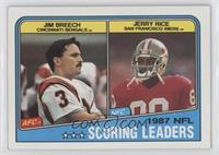 Jim Breech, Jerry Rice [EX to NM]