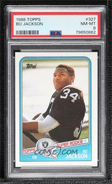 1988 Topps - [Base] #327 - Bo Jackson [PSA 8 NM‑MT]