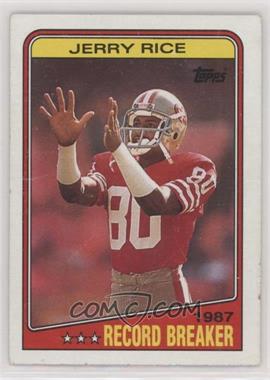 1988 Topps - [Base] #6 - Jerry Rice [Good to VG‑EX]