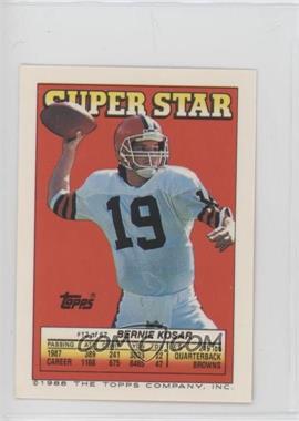 1988 Topps Super Star Sticker Back Cards - [Base] #13.253 - Bernie Kosar (Andre Tippett 253)