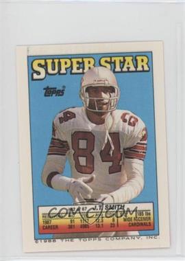 1988 Topps Super Star Sticker Back Cards - [Base] #42.192 - J.T. Smith (Kellen Winslow 192)