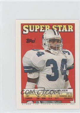 1988 Topps Super Star Sticker Back Cards - [Base] #44.136 - Herschel Walker (Kenny Easley 136, Charles White 155)
