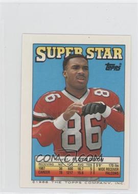1988 Topps Super Star Sticker Back Cards - [Base] #66.121 - Floyd Dixon (Bobby Hebert 121, Barry Krauss 215)