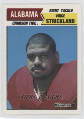 1988 Winners Alabama Crimson Tide - [Base] #_VIST - Vince Strickland