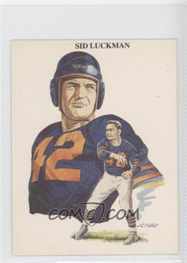 1989 All Time Great Quarterbacks - [Base] #4 - Sid Luckman