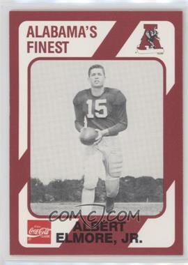 1989 Collegiate Collection Alabama Crimson Tide - [Base] #342 - Albert Elmore Jr.