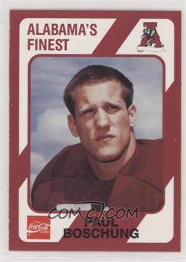 1989 Collegiate Collection Alabama Crimson Tide - [Base] #417 - Paul Boschung