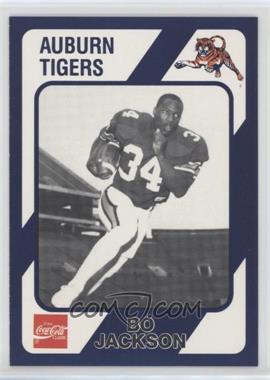 1989 Collegiate Collection Auburn Tigers - [Base] #132.1 - Bo Jackson