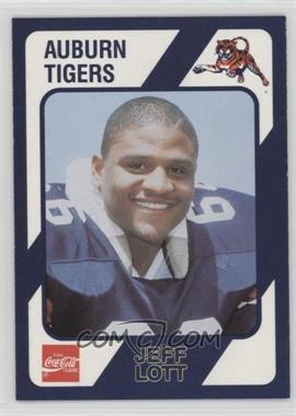 1989 Collegiate Collection Auburn Tigers - [Base] #415 - Jeff Lott